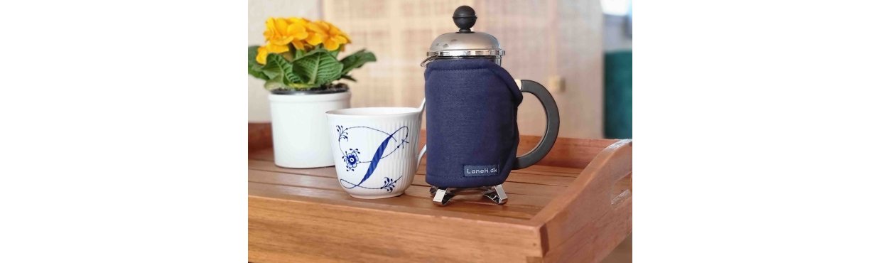 Kaffevarmer til den lille stempelkande