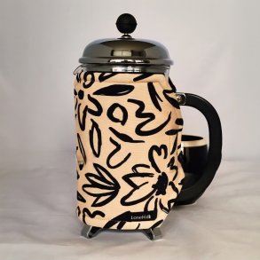 Caff latte farvet kaffevarmer