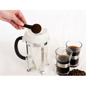 Kaffefilter til stempelkande