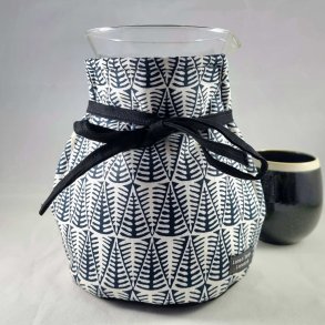 Pour Over kaffetaske i sort og hvid