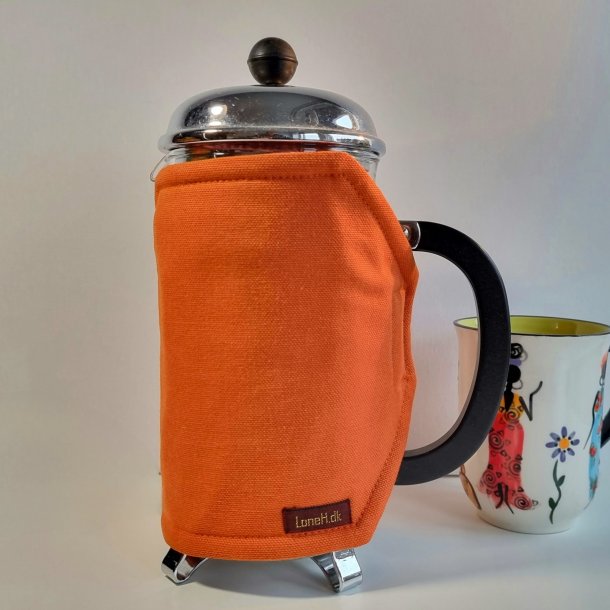 Kaffevarmer cognacfarvet til 1 liter stempelkande