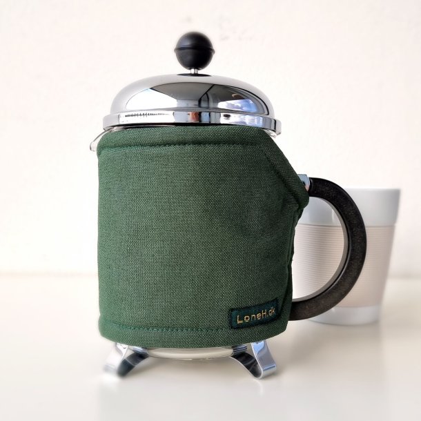 Kaffevarmer i Kbenhavnergrn - halv liter stempelkande 