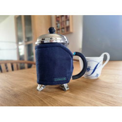 Kaffevarmer marinebl� til halv liter stempelkande