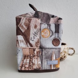 Kaffehtte med kaffe p - til 4 kopper stempelkande