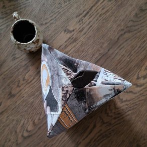 Kaffehtte med kaffe p - til 4 kopper stempelkande