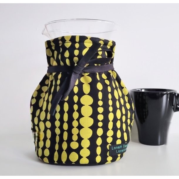 Kaffetaske til PourOver kaffekande i grn og sort