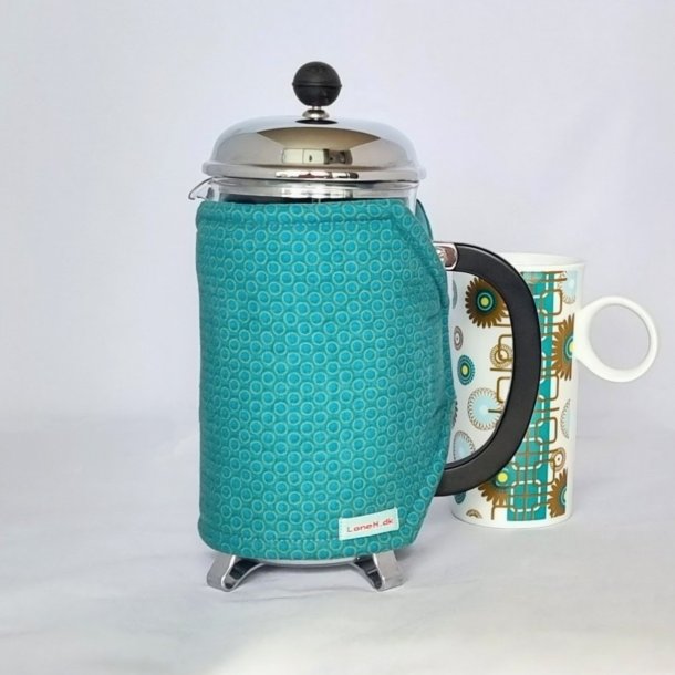 Kaffevarmer i stvet grn - 8 kopper