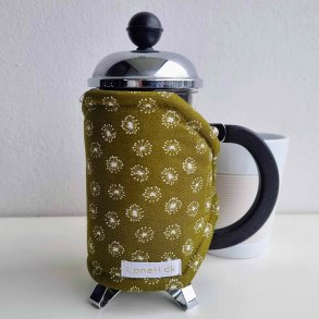 Kaffevarmer olivengrn 2-3 kopper kanden