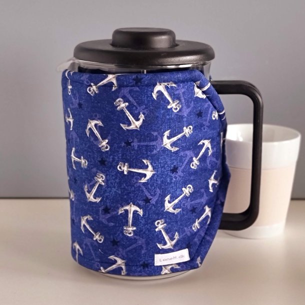 Maritim kaffefrakke til 12 kopper stempelkande