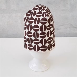 �ggevarmer med kaffe cirkler i brun