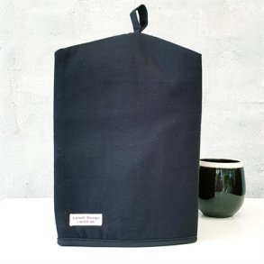 Kaffehtte helt i sort til 1 liter stempelkanden