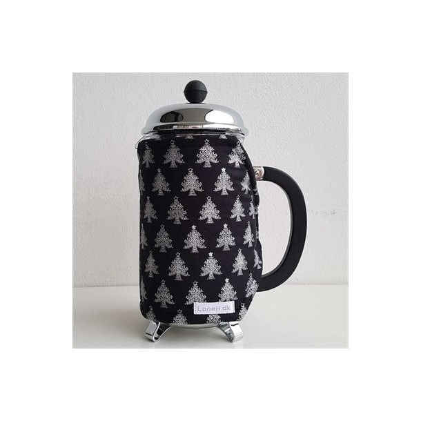 Kaffevarmer med juletrer 8 kopper 