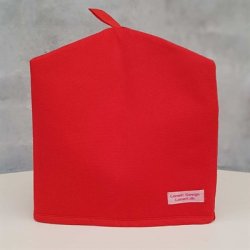 Teh�tte helt i r�d - indvendig og udvendig