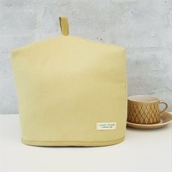 Tehtte i lys okker til en lille tekande