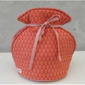 Tetaske i paprika til at stte tepotten ned i