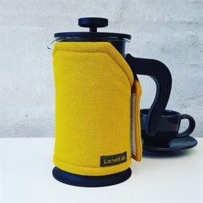 Kaffevarmer til den lille Upphetta stempelkande