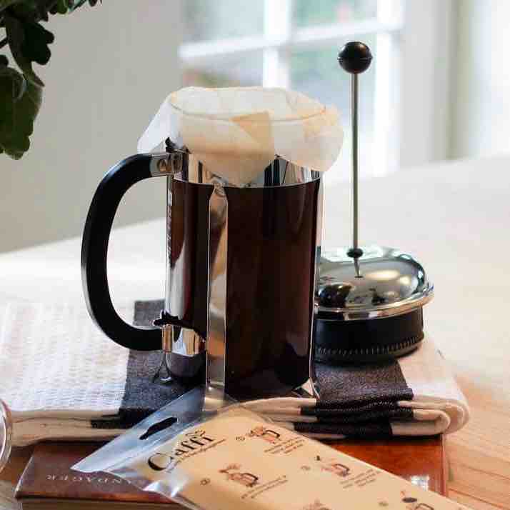 Caffi kaffefilter til stempelkande